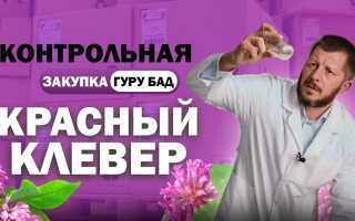 Красный клевер для очищения сосудов: свойства и способы применения, видео