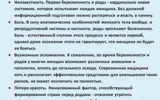 Как побороть страх перед родами и стать уверенной мамой