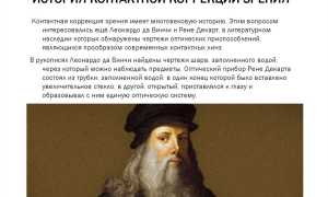 Первые линзы для глаз: неужели изобретатель Леонардо да Винчи действительно?