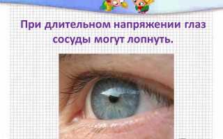Почему лопается сосуд в глазу – причины и что делать для здоровья
