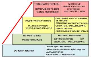 Атопический аллергический дерматит: виды, способы лечения