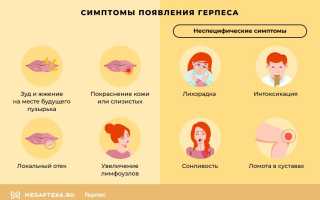 Симптомы и лечение герпеса, причины, средства избавления