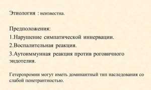 Синдром Фукса – причины, следствия и лечение, а также рекомендации
