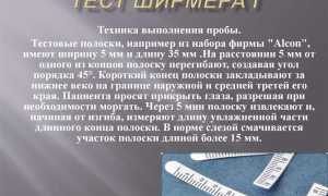 Тест Ширмера: суть исследования, порядок его проведения и результаты