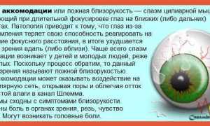 Когда и почему возникает ложная близорукость у детей и взрослых