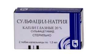 Глазные капли Сульфацил натрия: инструкция по применению, от чего помогают и их особенности