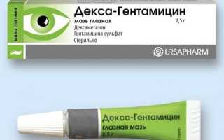Глазные капли Гентамицин: описание и область применения в офтальмологии