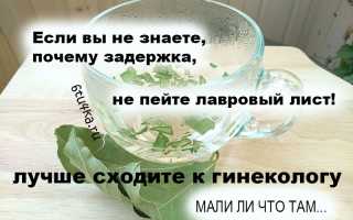 Лавровый лист при нарушениях менструального цикла: рецепты