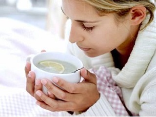 Чай с лимоном