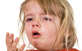 Ребенок с открытым ртом