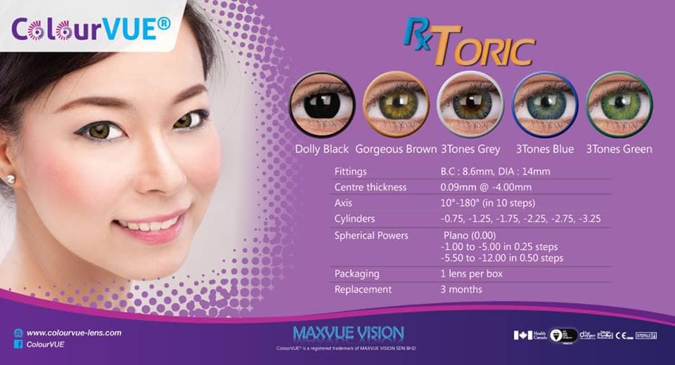 Colour VUE Toric