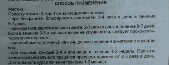 тетрациклин применение