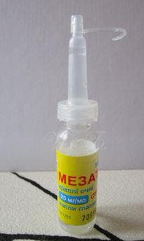капли для глаз мезатон
